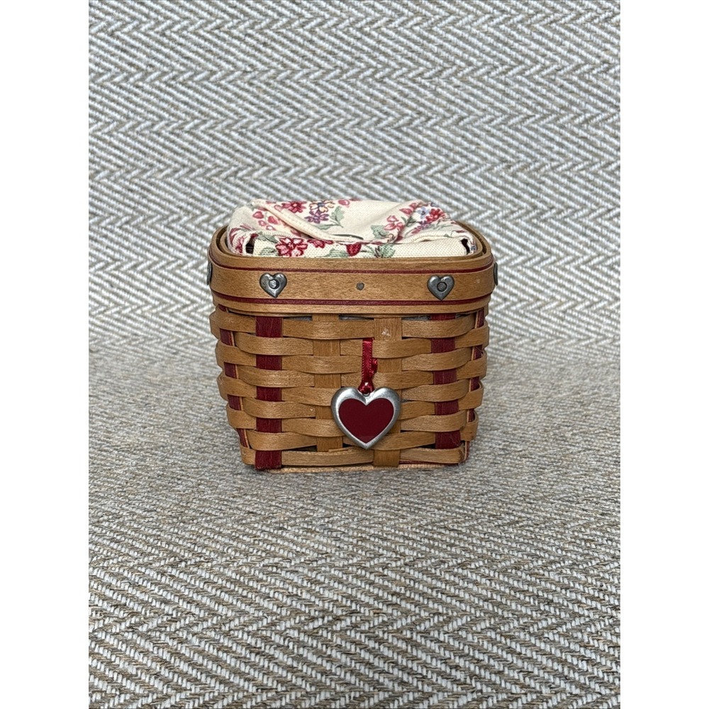 Longaberger 2002 Sweetest Gift Basket Combo, Sweetheart Basket Series